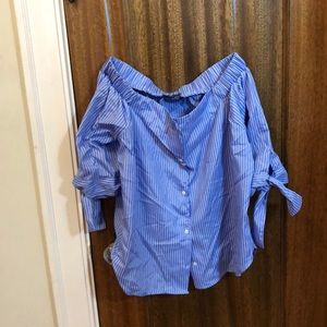 Off the shoulder shirt
